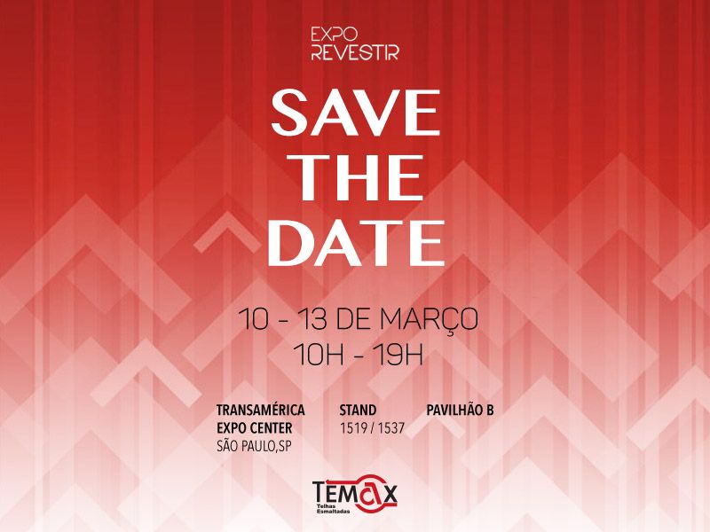 Telhas Temax presente na Expo Revestir